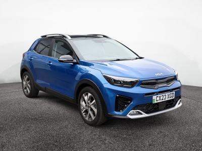 Used 2023 Kia Stonic 1.0 T-GDi ISG 48V GT-LINE S Azure Blue Wth Black Roof at Kia Motors UK