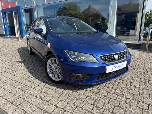 Used 2019 SEAT Leon 1.5 TSI EVO XCELLENCE Hatchback 5dr Petrol Manual Euro 6 (s/s) (130 ps) Blue at Dinnages