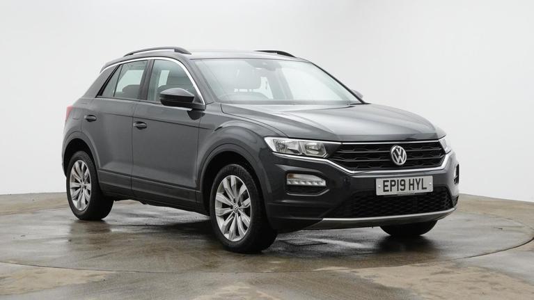 Used 2019 Volkswagen T-Roc 1.5 TSI GPF EVO SE SUV 5dr Petrol DSG Euro 6 (s/s) (150 ps) Grey at JCT600