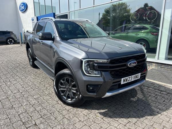 Used 2023 Ford Ranger 2.0 TD EcoBlue Wildtrak Pickup Double Cab 4dr Diesel Auto 4WD Euro 6 (s/s) (205 ps) at Dinnages