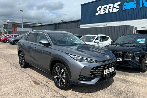 Used 2025 MG MOTOR UK HS 1.5 T-GDI Hybrid+ Trophy 5dr Auto Grey at SERE Motors