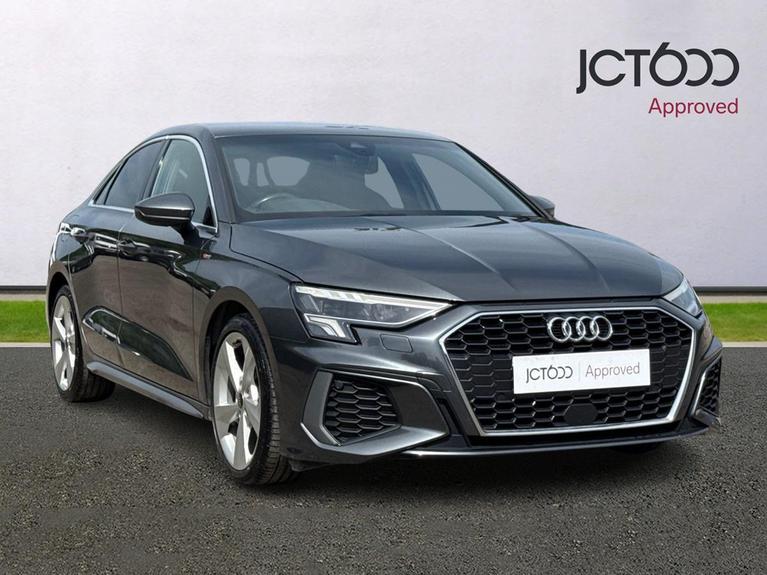 Used 2022 AUDI A3 35 TDI S Line 4dr S Tronic [Tech Pack] Grey at JCT600