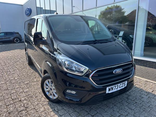Used 2023 Ford Transit Custom 2.0 320 EcoBlue Limited Panel Van 5dr Diesel Auto L2 H1 Euro 6 (170 ps) at Dinnages