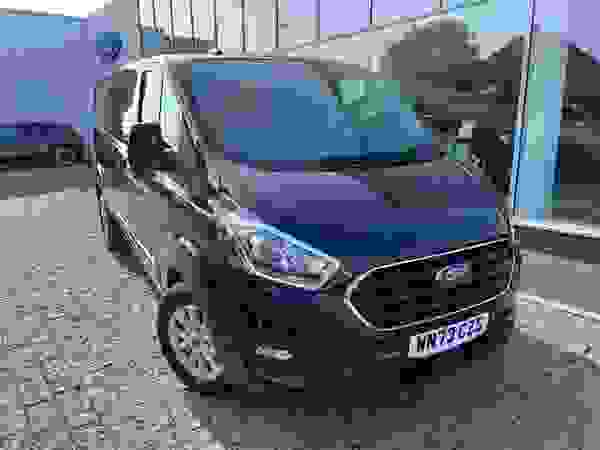 Used 2023 Ford Transit Custom 2.0 320 EcoBlue Limited Panel Van 5dr Diesel Auto L2 H1 Euro 6 (170 ps) Agate Black at Dinnages