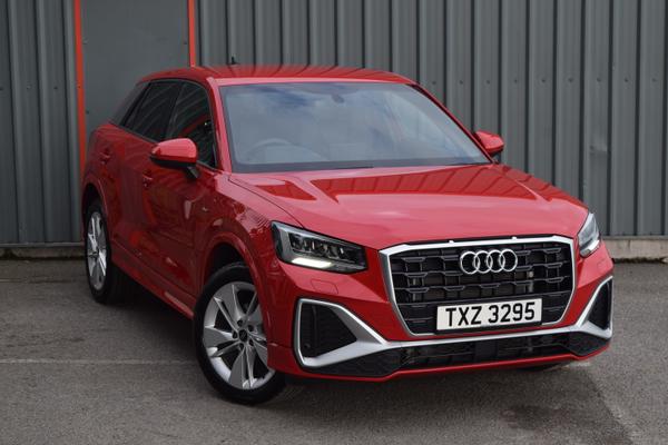 Used 2024 Audi Q2 35 TFSI S Line 5dr S Tronic Red at SERE Motors