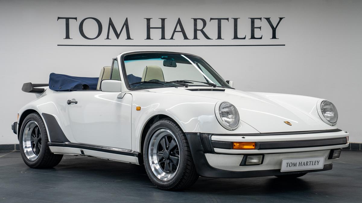 Used 1988 Porsche 911 930 Turbo Cabriolet Grand Prix White at Tom Hartley