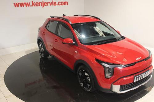 Used 2026 Kia Stonic 1.0 T-GDi Pure SUV 5dr Petrol DCT Euro 6 (s/s) (98 bhp) Red at Ken Jervis