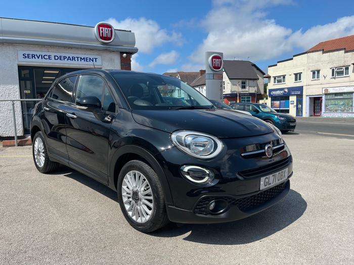 Used 2022 Fiat 500X 1.0 FireFly Turbo Connect SUV 5dr Petrol Manual Euro 6 (s/s) (120 bhp) Black at Windsors of Wallasey