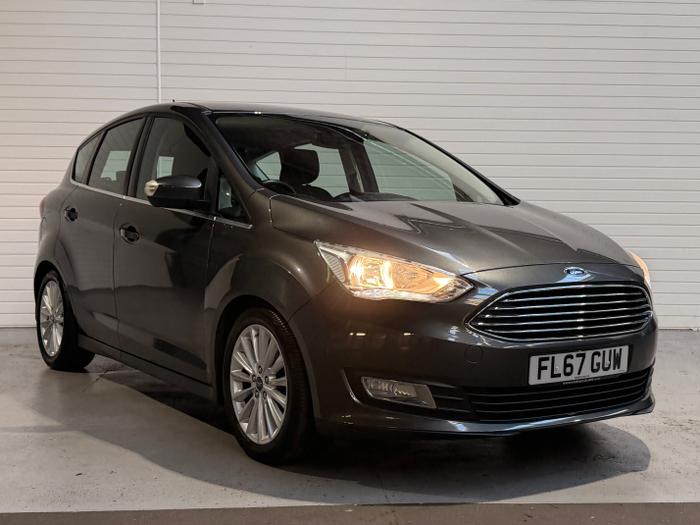 Used 2018 Ford C-Max 1.0T EcoBoost Titanium MPV 5dr Petrol Manual Euro 6 (s/s) (125 ps) Grey at Gravells