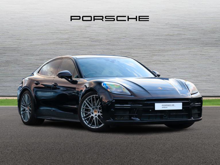 Used 2024 PORSCHE Panamera 2.9 V6 25.9kWh 4 E-Hybrid Saloon 5dr Petrol Plug-in Hybrid PDK 4WD Euro 6 (s/s) (470 ps) Black at JCT600