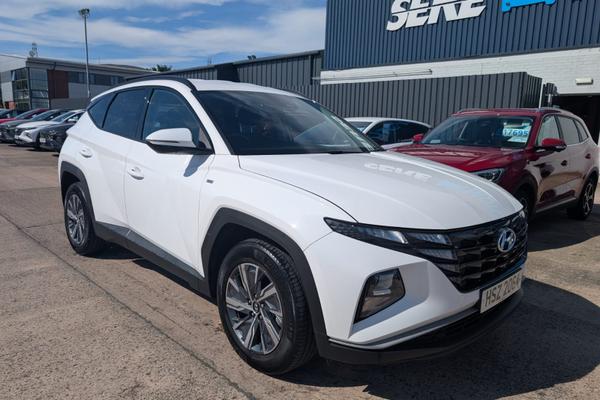 Used 2023 Hyundai TUCSON 1.6 TGDi 48V MHD SE Connect 5dr 2WD DCT White at SERE Motors