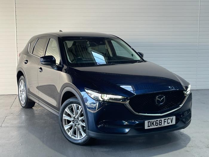 Used 2018 Mazda CX-5 D SPORT NAV PLUS BLUE at Windsors of Wallasey