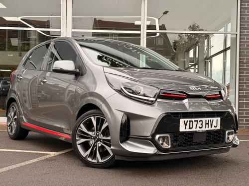 Used 2023 Kia Picanto 1.0 T-GDi GT-Line S Hatchback 5dr Petrol Manual Euro 6 (s/s) (99 bhp) Astro Grey at Piccadilly Motors