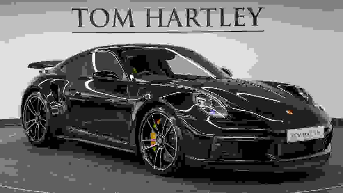 Used 2023 Porsche 911 Turbo S Jet Black Metallic at Tom Hartley