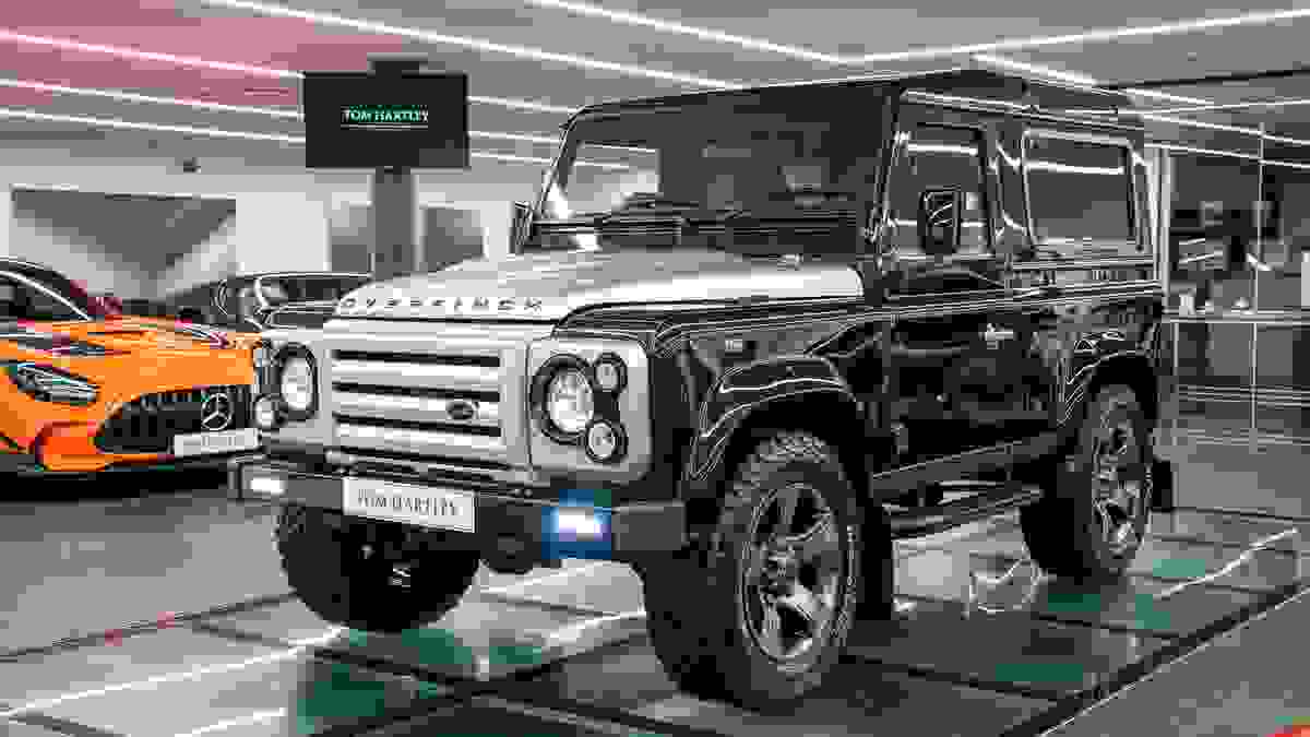 Used 2016 Land Rover Defender 90 Overfinch 40th Anniversary Edition Santorini Black at Tom Hartley