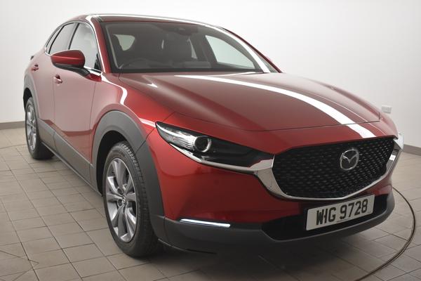 Used 2023 Mazda CX-30 2.0 e-Skyactiv G MHEV GT Sport 5dr Red at SERE Motors