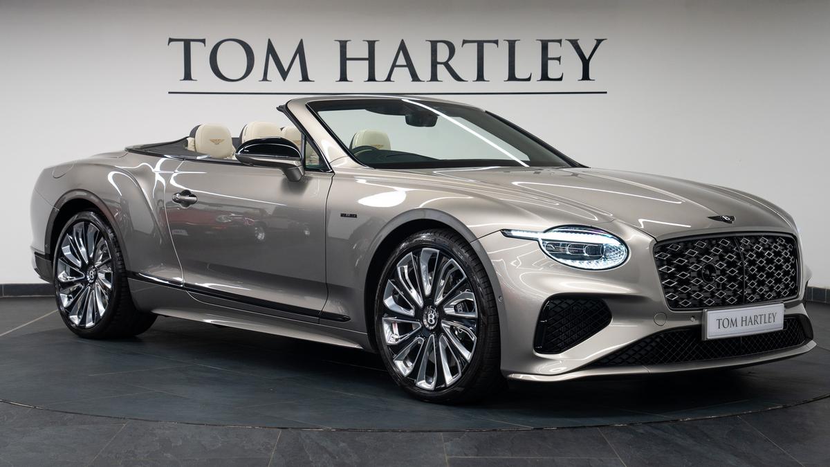 Used 2026 Bentley Continental GTC Mulliner V8 Ultra-Performance Extended Range Pale Brodgar Metallic at Tom Hartley