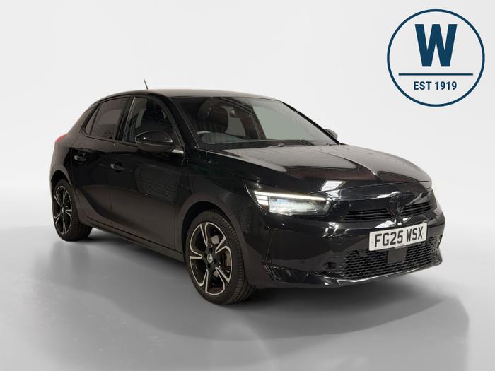 Used 2025 Vauxhall Corsa 1.2 Turbo GS Hatchback 5dr Petrol Manual Euro 6 (s/s) (100 ps) Black at Windsors of Wallasey
