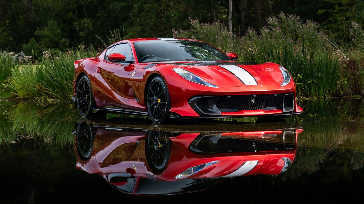 Used 2022 Ferrari 812 Competizione Rosso Magma 4-Layer Metallic at Tom Hartley