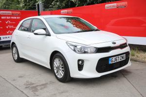 Kia Rio 1.4 MPi 2 in Clear White £9,995