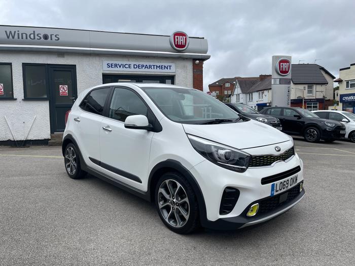 Used 2019 Kia Picanto 1.25 X-Line S Hatchback 5dr Petrol Auto Euro 6 (83 bhp) White at Gravells