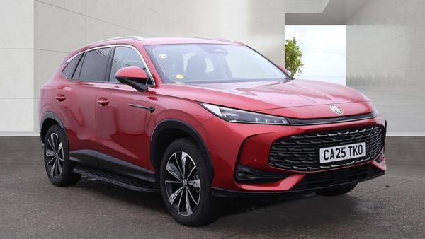 Used 2025 MG Motor UK HS 1.5 T-GDI PHEV Trophy 5dr Auto Red at SERE Motors