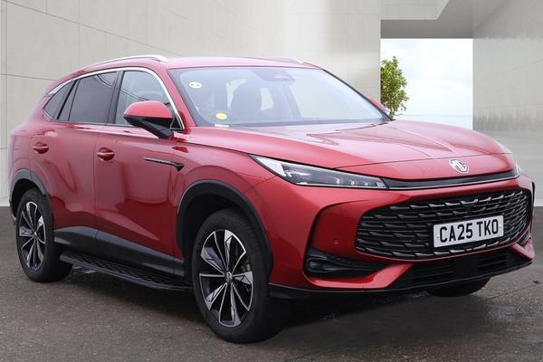 Used 2025 MG Motor UK HS 1.5 T-GDI PHEV Trophy 5dr Auto Red at SERE Motors