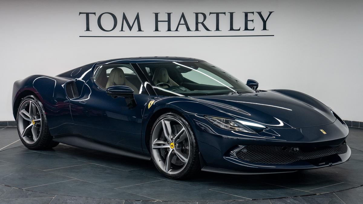 Used 2023 Ferrari 296 GTB Blu Pozzi at Tom Hartley