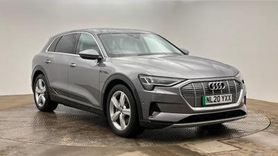 2020 AUDI e-tron 50 Technik SUV 5dr Electric Auto quattro 71.2kWh (313 ps) at JCT600