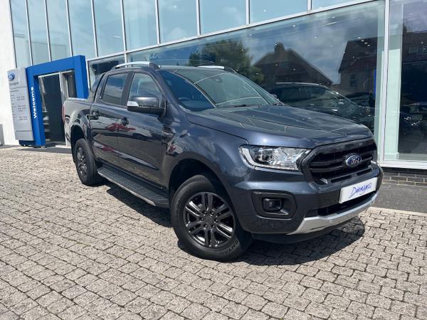 Used 2023 Ford Ranger 2.0 EcoBlue Wildtrak Pickup Double Cab 4dr Diesel Auto 4WD Euro 6 (s/s) (213 ps) at Dinnages