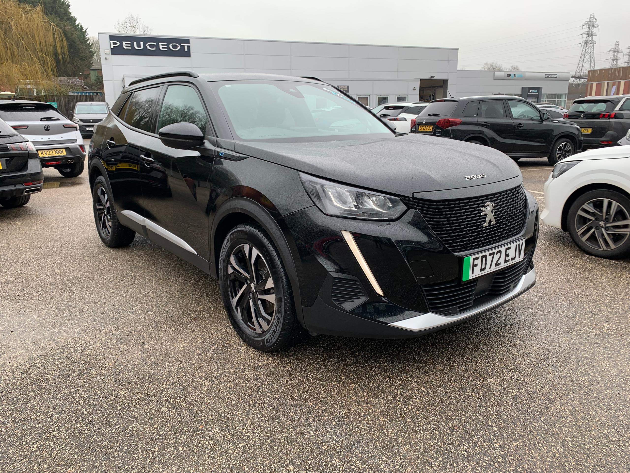 PEUGEOT 2008 50KWH ALLURE PREMIUM SUV 5DR ELECTRIC AUTO 7KW CHARGER 136 PS ELECTRIC...