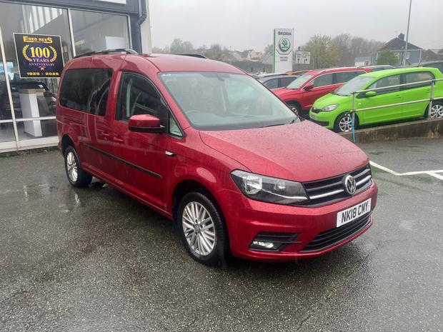 Used Volkswagen Caddy Maxi Life C20 WHEEL CHAIR ACCESSIBLE NK18CMY 1