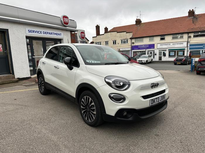 Used 2023 Fiat 500X Hybrid WHITE at Windsors of Wallasey