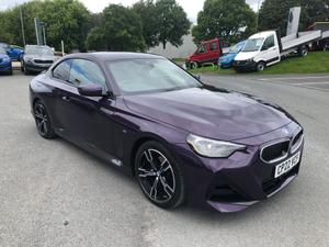 Used 2022 BMW 2 Series 2.0 220i M Sport Coupe 2dr Petrol Auto Euro 6 (s/s) (184 ps) at Sinclair Direct