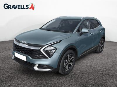 Used 2024 Kia SPORTAGE 1.6 T-GDi 3 SUV 5dr Petrol Manual Euro 6 (s/s) (148 bhp) yuka steel gray at Gravells