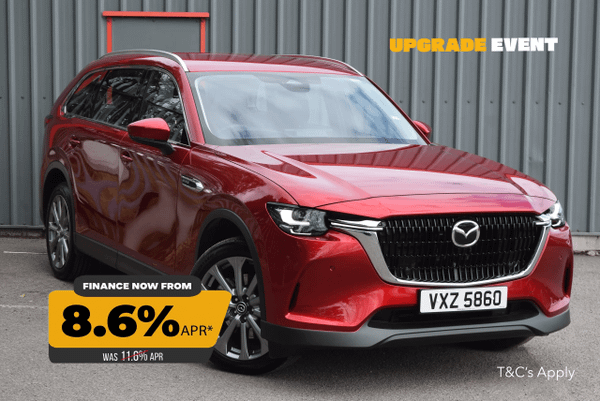 Used 2026 Mazda CX-80 3.3d Exclusive-Line 5dr Auto AWD Red at SERE Motors