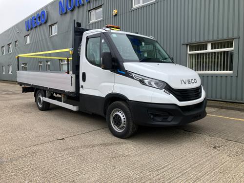 Used 2024 Iveco eDaily Dropside - ELECTRIC DEMO White at North East Truck & Van