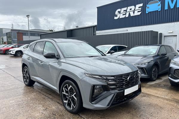 Used 2026 Hyundai TUCSON 1.6T 239 Hybrid N Line 5dr Auto Grey at SERE Motors