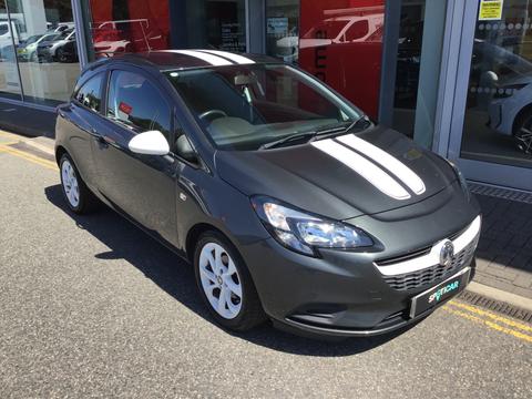 Used 2017 Vauxhall Corsa 1.4i ecoTEC Sting Hatchback 3dr Petrol Manual Euro 6 (75 ps) Grey at West End Motors Bodmin