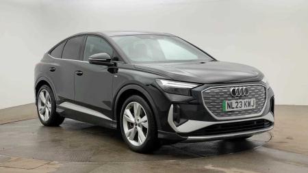 2023 AUDI Q4 E TRON 40 S LINE SPORTBACK 5DR ELECTRIC AUTO 82KWH 204 PS PRICE 25,994... photo