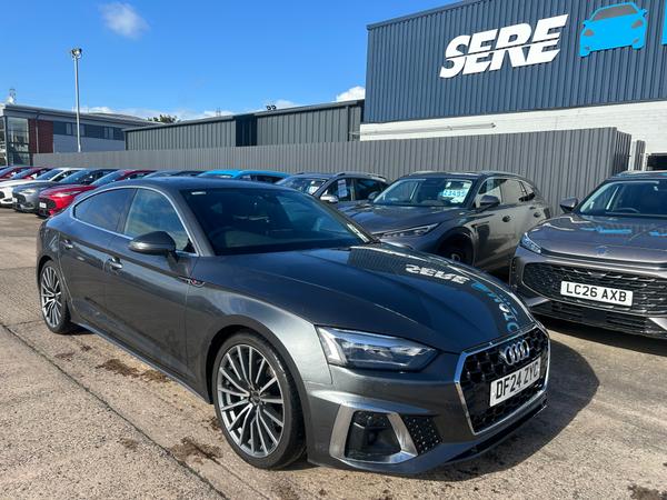 Used 2024 Audi A5 40 TFSI 204 S Line 5dr S Tronic Grey at SERE Motors