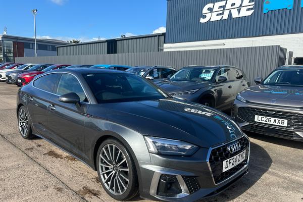 Used 2024 Audi A5 40 TFSI 204 S Line 5dr S Tronic Grey at SERE Motors