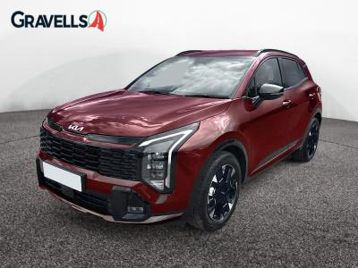Used 2025 Kia SPORTAGE 1.6 h T-GDi GT-Line SUV 5dr Petrol Hybrid Auto Euro 6 (s/s) (235 bhp) Red at Gravells