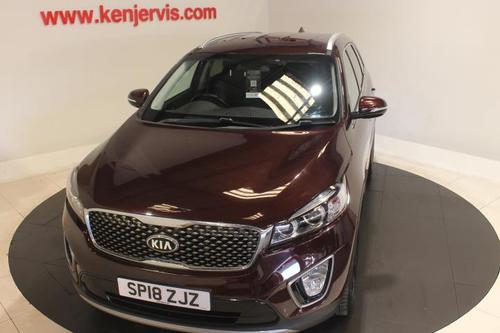 Used 2018 Kia Sorento 2.2 CRDi KX-2 SUV 5dr Diesel Auto AWD Euro 6 (s/s) (197 bhp) Red at Ken Jervis
