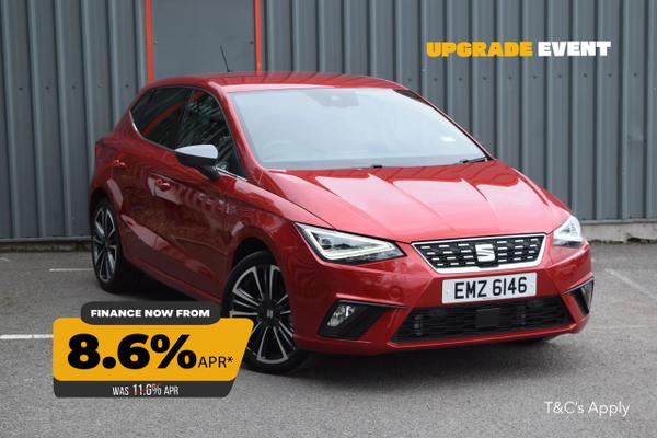 Used 2024 SEAT IBIZA 1.0 TSI 115 Xcellence Lux 5dr DSG RED at SERE Motors