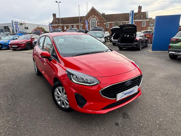 Used 2022 Ford Fiesta 1.1 Ti-VCT Trend Hatchback 5dr Petrol Manual Euro 6 (s/s) (75 ps) Race Red at Dinnages