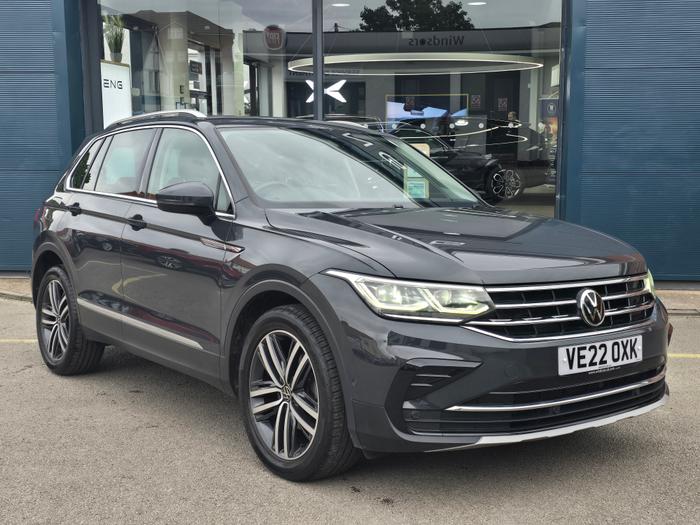 Used 2022 Volkswagen Tiguan 1.5 TSI Elegance SUV 5dr Petrol DSG Euro 6 (s/s) (150 ps) Grey at Windsors of Wallasey