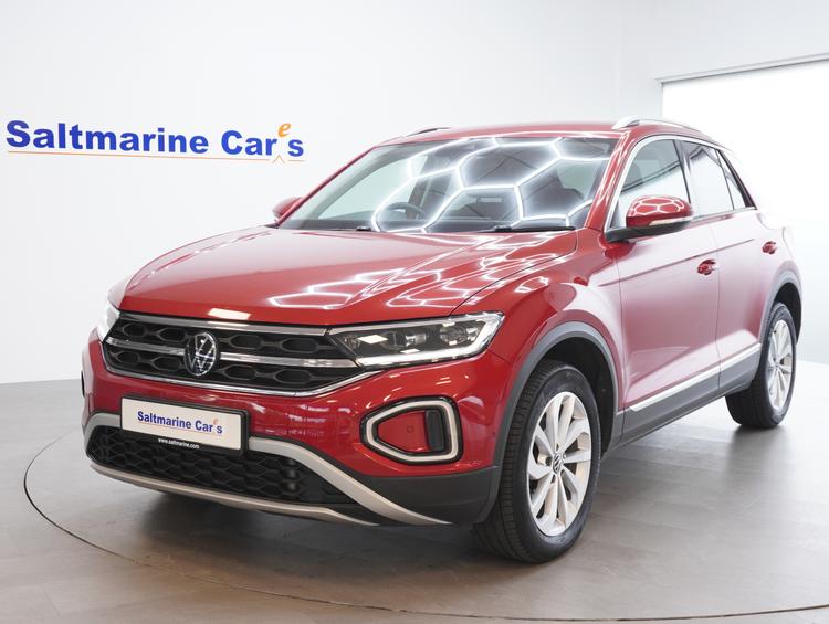Used 2022 Volkswagen T-Roc 1.5 TSI Style SUV 5dr Petrol DSG Euro 6 (s/s) (150 ps) Kings Red Premium Metallic at #sitename#