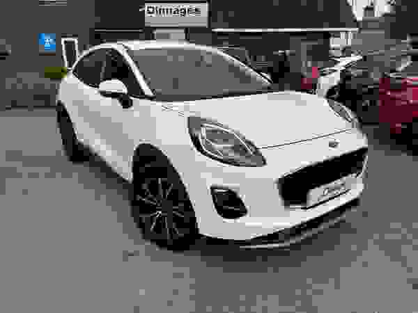 Used 2021 Ford PUMA TITANIUM 1.0T ECOBOOST 125PS AUTO FROZEN WHITE at Dinnages