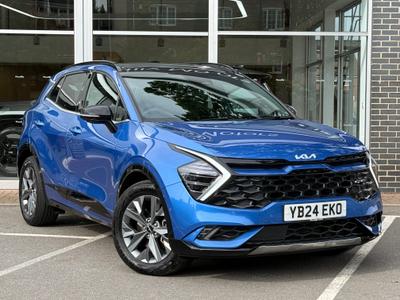 Used 2024 Kia Sportage 1.6 h T-GDi GT-Line S SUV 5dr Petrol Hybrid Auto Euro 6 (s/s) (226 bhp) at Piccadilly Motors